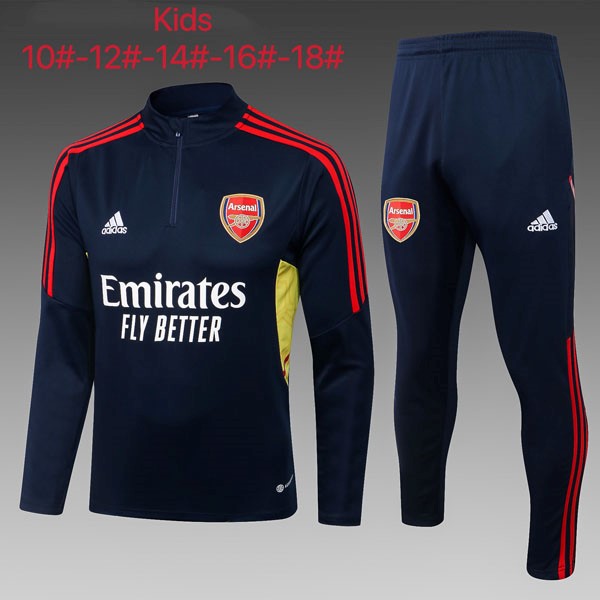 Bambino Felpa Arsenal 2023 Blu